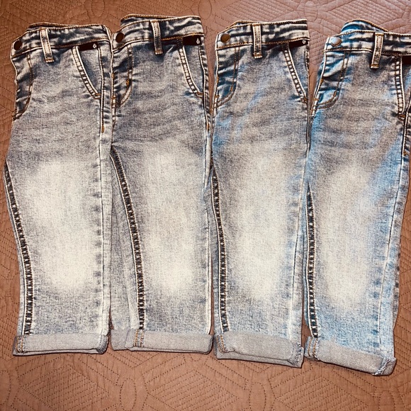 Volcom baby jeans bundle of 4. Never used.no tags.size 24 months old baby. - Picture 1 of 11